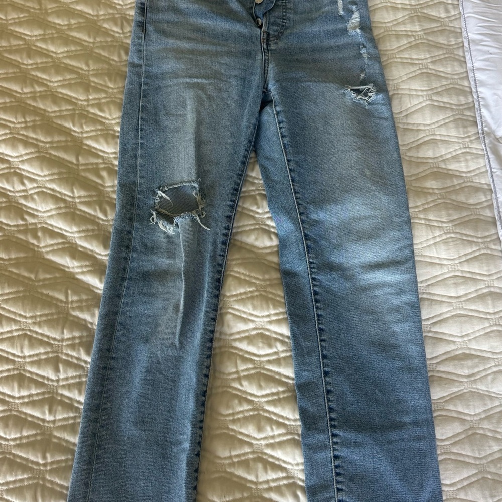 Wedgie Straight Levi Jeans